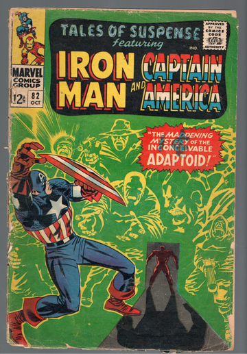 1961 Marvel Silver Age Comic Book Tales Of Suspense #82 F++ Condition