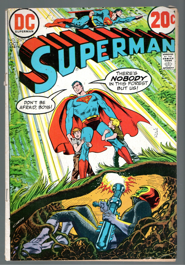 1971 DC Superman Comic Book Silver Age #257 F+ Condion
