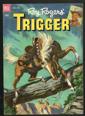 1953 Dell Comic Book #7 Roy Rogers Trigger Nice Fine or so Condition