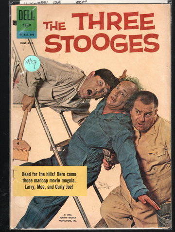 Dell Gold Key Comic Books Three Stooges Lot 5 Each #9 13 23 26 28 VG-F
