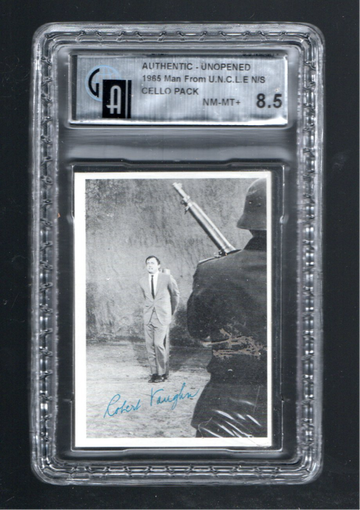 GAI Authentic Unopened 1965 Man From U.N.C.L.E Sealed Cello Pack #1