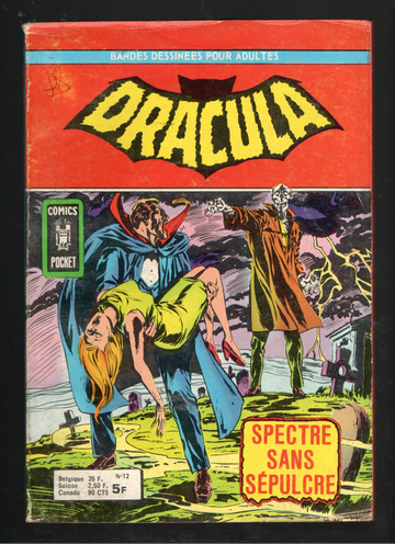 1974 Marvel Comic Book #6 French TOD Pocket Books FINE 