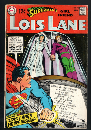 1960's DC Silver Age Comic Book Superman's Girlfriend Lois Lane Lot 8 Ea. #90 94 110 117 83 72 73, & 76