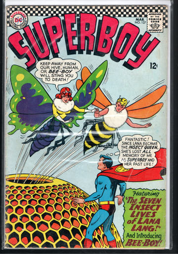 1960's DC Comic Superboy Silver Age Lot of 4 each VG-F++ 127 145 148 X 2 each