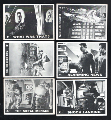 1966 Topps Lost In Space Non Sports Cards lot 6 #14 47 33 29 21 22