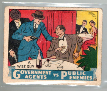 1935 1936 R761 M. Pressner & Co. Government Agents vs Public Enemies # A 204 Nice Mid Grade