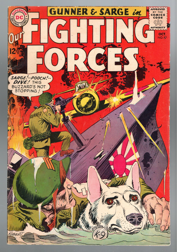 1965 DC War Comic Book Our Fighting Forces #87 #1 Fine- Condition