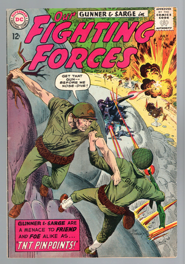 1964 DC War Comic Book Our Fighting Forces #85 #2 Fine+/VF- Condition