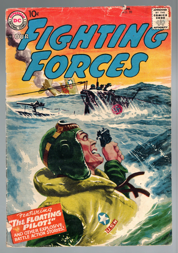 1957 DC Comic Our Fighting Forces #20 Good/VG- Condition