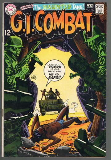 1966 DC Comic Book Silver Age G. I. Combat #133 VF++/NM- Condition