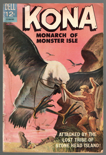 1964 Dell Silver Age Comic Book Kona #13 G/VG