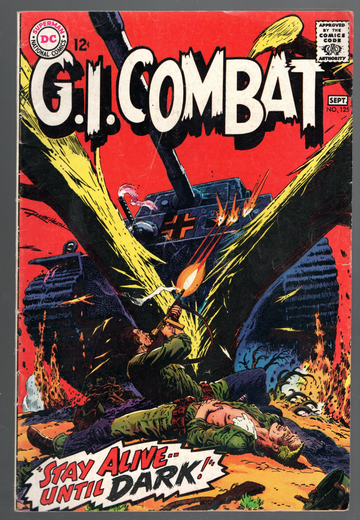 1967 DC Comic Book Silver Age G. I. Combat #125 F++/VF- Condition