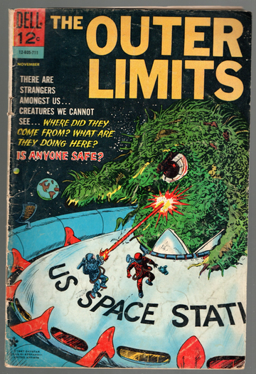1968 Dell Comic Book Silver Age The Outer Limits G++/VG