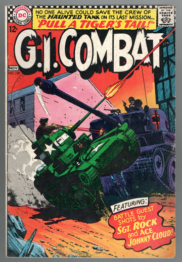 1966 DC Comic Book Silver Age G. I. Combat #120 F++/VF- Condition