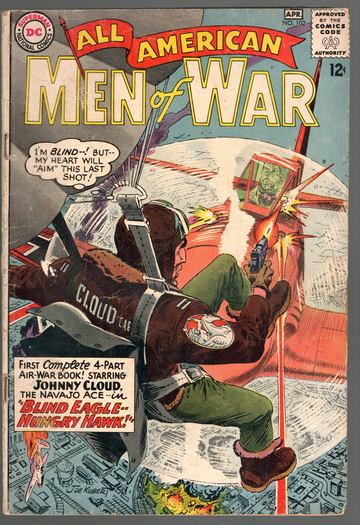 1957 DC Silver Age Comic Our Army At War #102 VG++ Condition