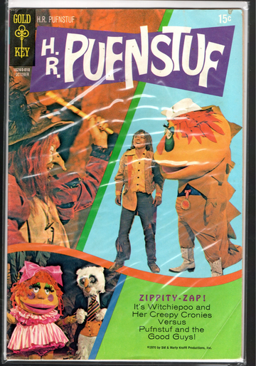 1970/1971 Gold Key Comic Book Lot 3 Each H. R. Pufnstuf #1 #3 #4 