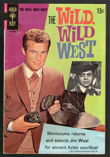 1966 Gold Key Comic Book TV Show #4 The Wild Wild West VG+ Condition