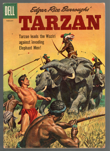 1962 Dell Comic Book Silver Age Tarzan #122 F/VF Or So Condition