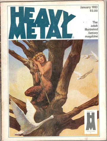1990's Heavy Metal Magazine Lot 6 Each