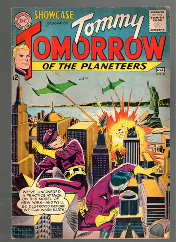 1963 DC Comic Book Silver Age Showcase Presents Tommy Tomorrow #46 VG+/F- 