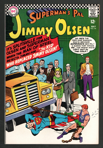 1965 DC Comics Superman's Pal Jimmy Olsen #94 VF++/NM- Condition