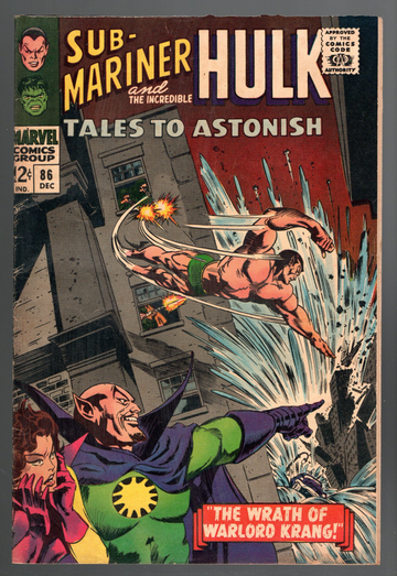 1966 Marvel Comics Book Tales To Astonish #86 VF++ Condition