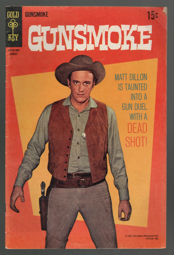 1969 Gold Key Comic #4 Gunsmoke VG++/F- Condition
