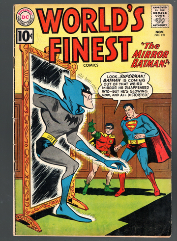 1960 DC Comics Silver Age World's Finest #121 Super VG++/F- Condition