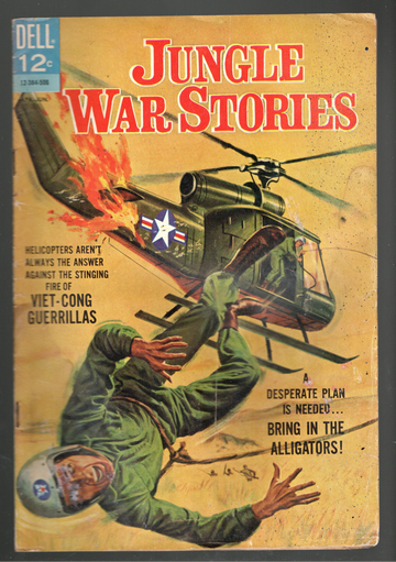 1965 Dell War Comic Book Jungle War Stories Viet Nam #11 GD/VG- Condition