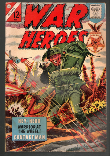 1963 Charlton Comic Book War Heroes #13 GD/VG- Condition
