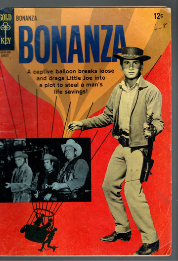 1963 Gold Key Comics Silver Age Bonanza #15 VG Condition