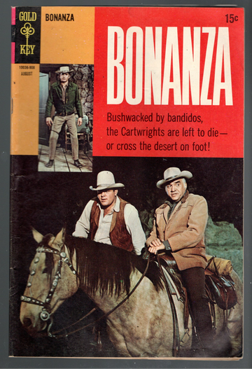 1967 Gold Key Comics Silver Age Bonanza # 33 VF- Condition