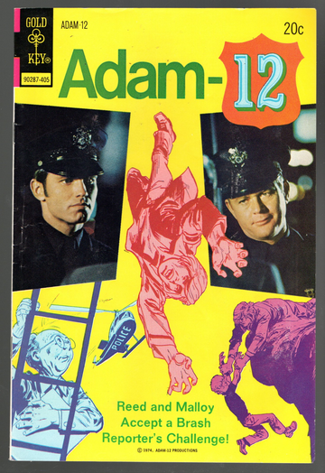 1973 Gold Key Comic Book Adam-12 Bronze Age #3 F+/VF- Condition