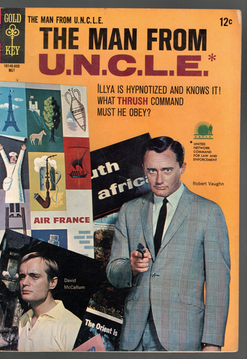 1966 Silver Age Gold Key Comic Book The Man From Uncle #6 F++/VF- Condition