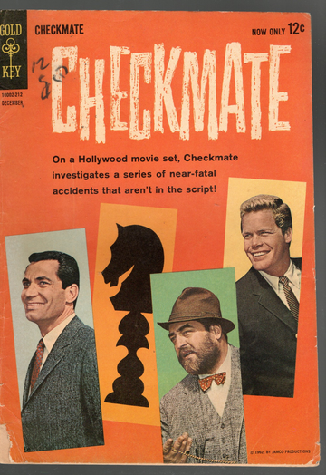 1962 Gold Key Silver Age Comic Book Checkmate #2 Good