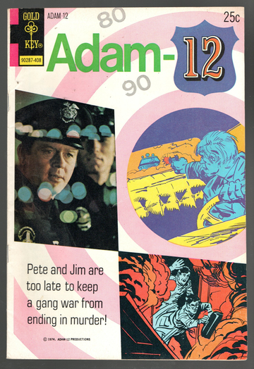 1973 Gold Key Comic Book Adam-12 Bronze Age #4 F+/VF- Condition