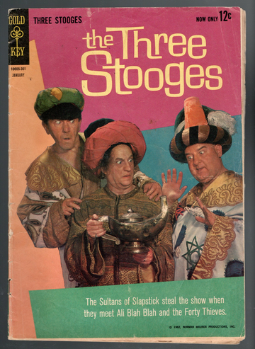 1962 Gold Key Silver Age Comic Book #11 Three Stooges Good/VG