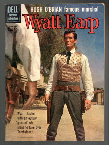 1958 Dell Comic Book Western Adventure Silver Age Wyatt Earp #11 VG++