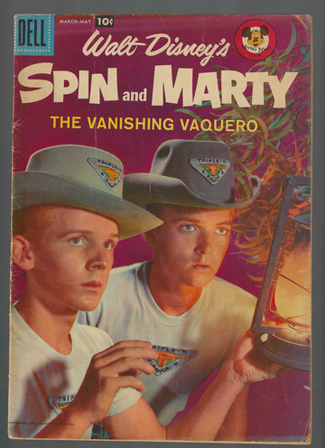 1954 Dell Golden Age Comic Book Spin & Marty #5 VG +/- Condition