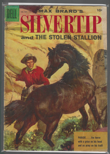 Dell & Dell Four Color Golden Age Comic Book Western Titles Lot 7 Each G-F Avg