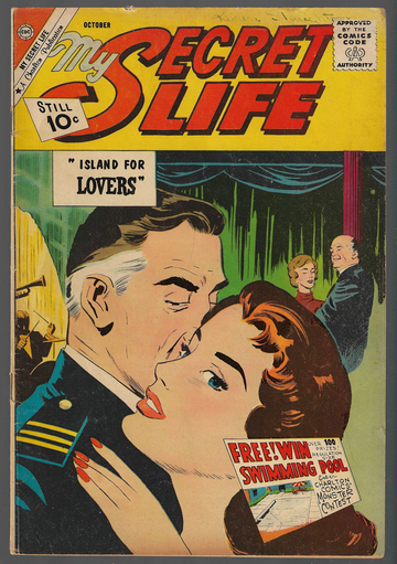 1958 Charlton Comic Golden Age My Secret Life #47 1st Sue & Sally Smith VG+