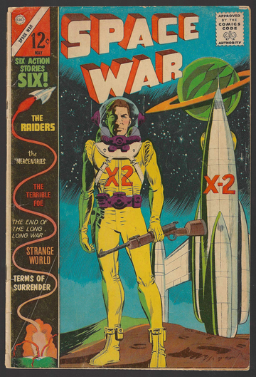 1963 Charlton Comics Golden Age Space War #23 Good/Vg 