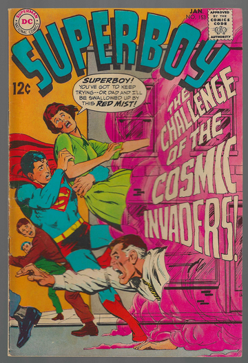 1969 DC Silver Age Comic Book Superboy #153 F+ Condition