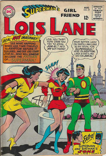 1964 DC Silver Age Comic Book Superman's Girl Friend Lois Lane #59 VG/F Condition