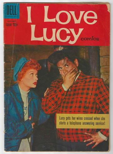1961 Dell Golden Age Comic TV I Love Lucy #28 VG-- Condition