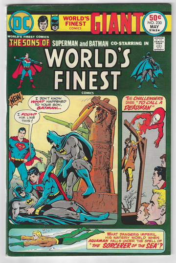 1973 DC Comic Book World's Finest #230 Batman Superman in NM-