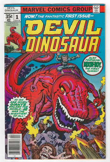 1978 Marvel Comics Devil Dinosaur #1 1st Moon-Boy VF++/NM