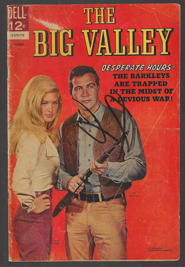 1964 Golden Age Dell Comic Book The Big Valley #5 Low Grade Condition