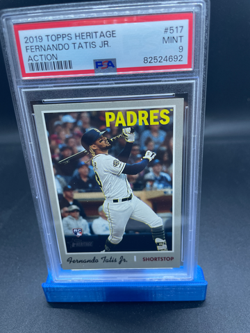 2019 topps heritage psa 9 action Fernando Tatis jr 