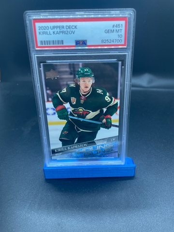 2020 Upper Deck Kirill Kaprizov young guns psa 10